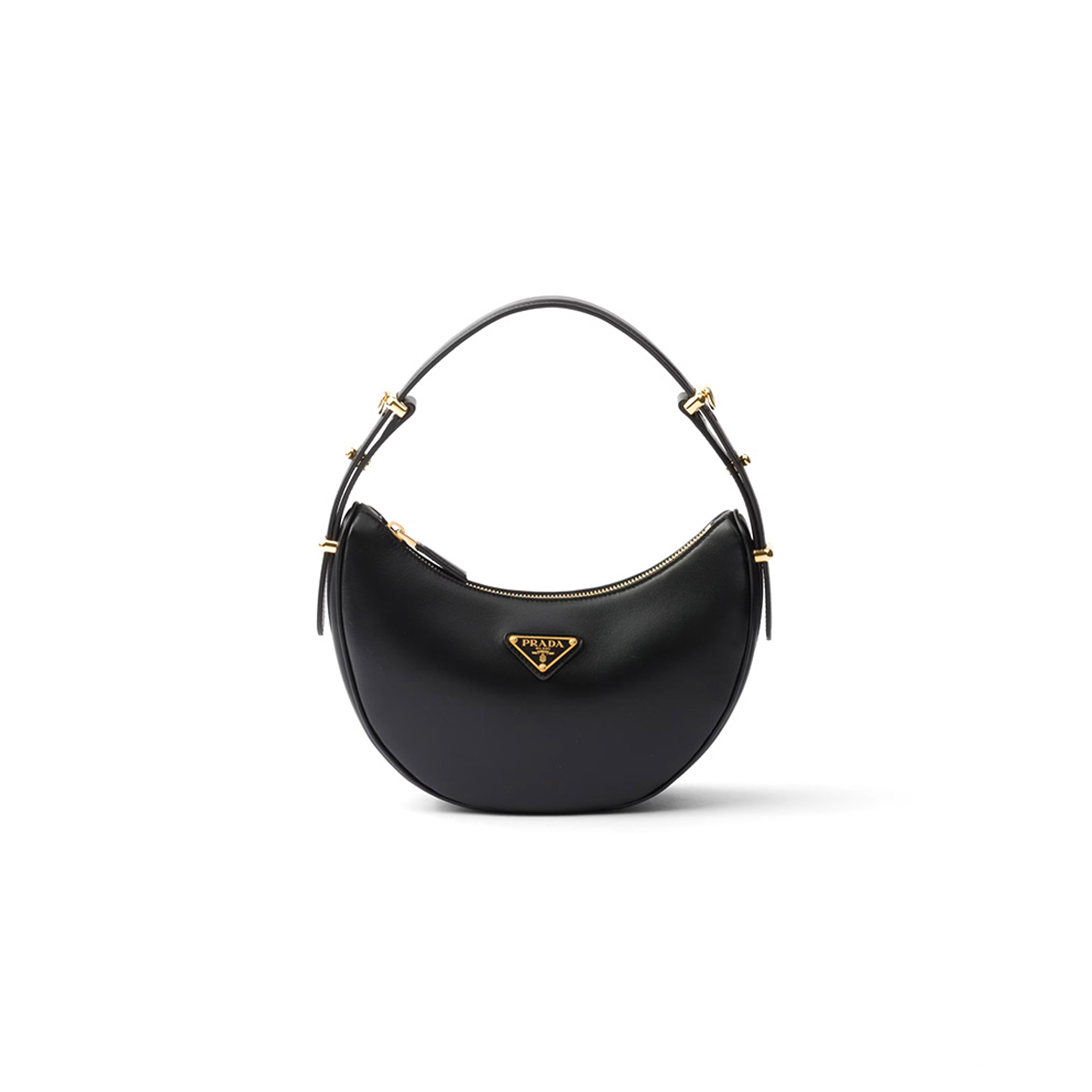 Pra*a arquÉ small leather shoulder bag 1bc194 (22.5*18.5*6cm)